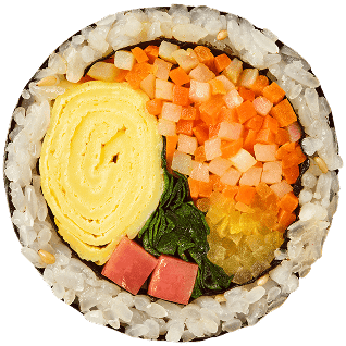 보스김밥(당근감자채)