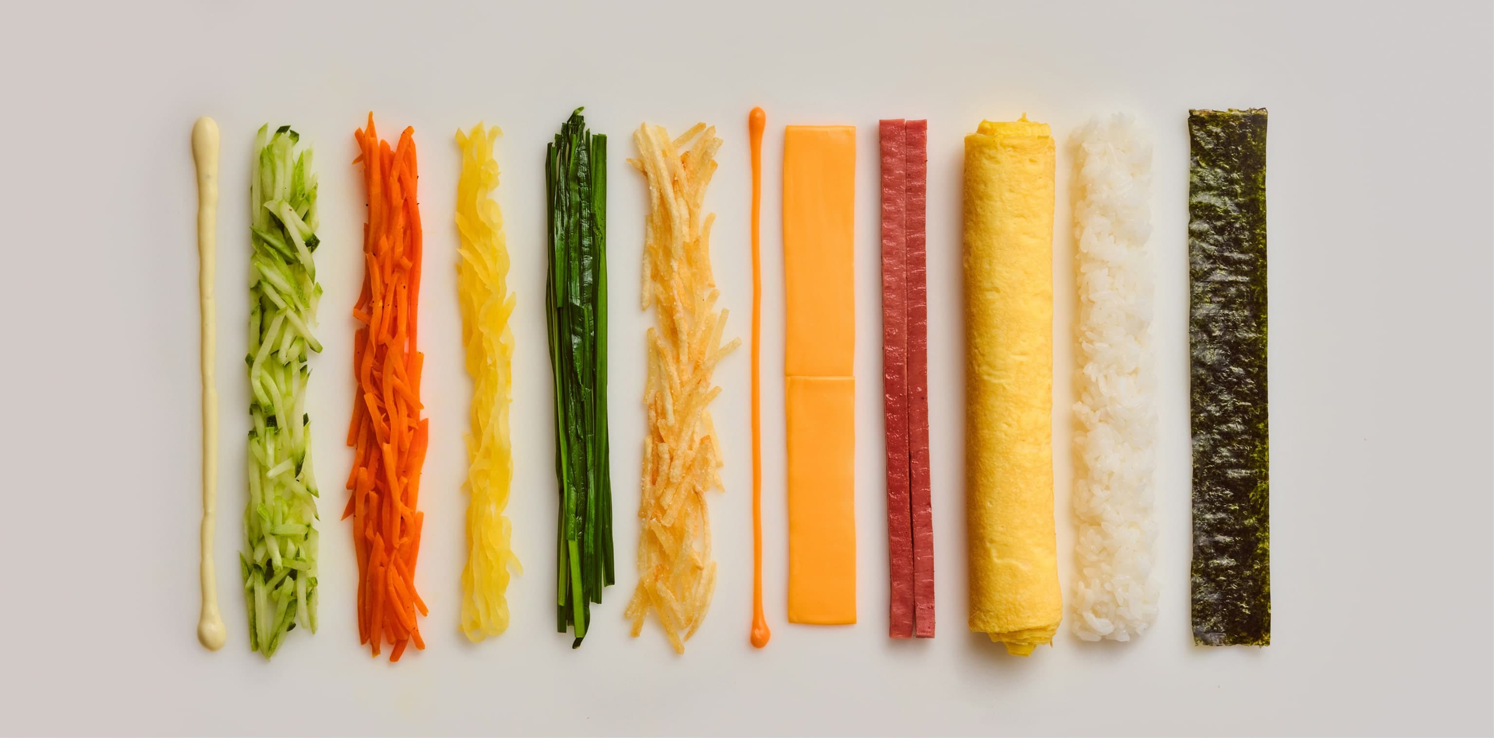 Boss Kimbap Hero - 김밥 재료들