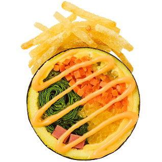 키토치즈감튀김밥